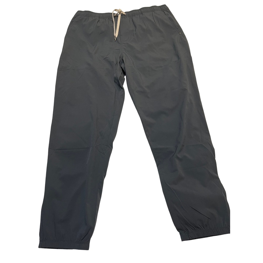 Vuori Sunday Performance Jogger Charcoal Gray Mens XXL V456 Stretch Pants
